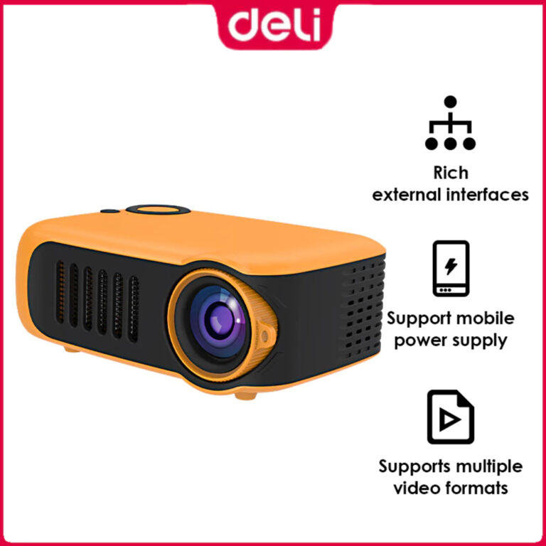 Mini Vidéoprojecteur Deli VS6001 - 1000 Lumens
