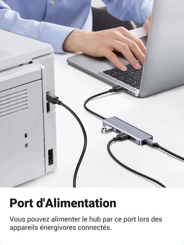 Adaptateur 4 ports USB 3.0 Ugreen 50985