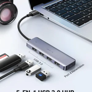 Adaptateur 4 ports USB 3.0 Ugreen 50985