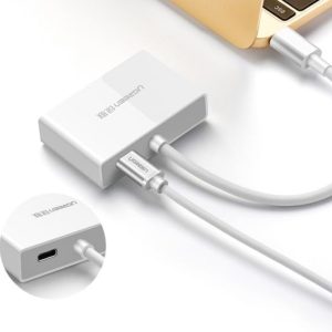 Adaptateur ugreen convertisseur vidéo 30843 - Type-c HDMI/VGA