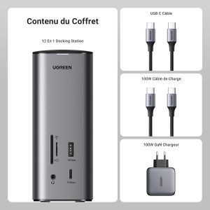 HUB UGREEN 12 IN 1 90325