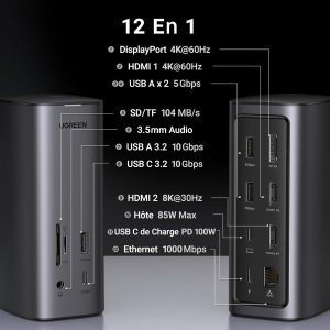 HUB UGREEN 12 IN 1 90325