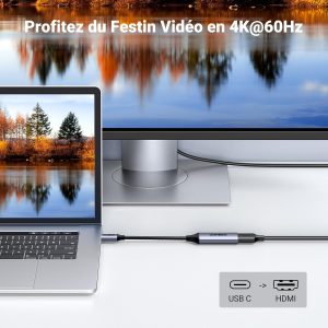 Cable ugreen USB-C vers HDMI 70444