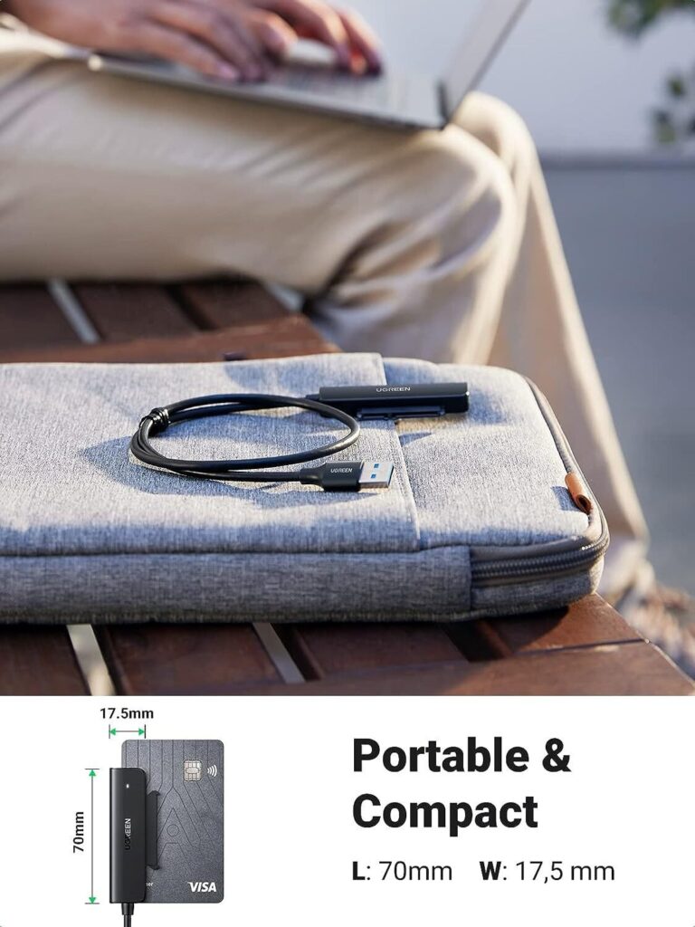 Boîte de l’adaptateur Ugreen SATA USB 3.0