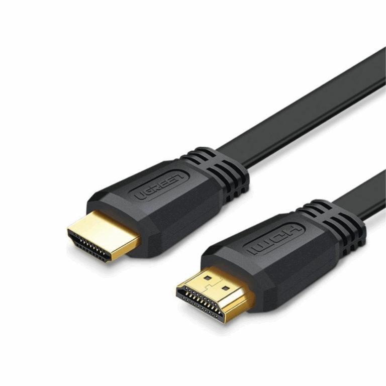 Câble Ugreen Flat HDMI 2.0 de 1,5 mètre avec connecteurs dorés