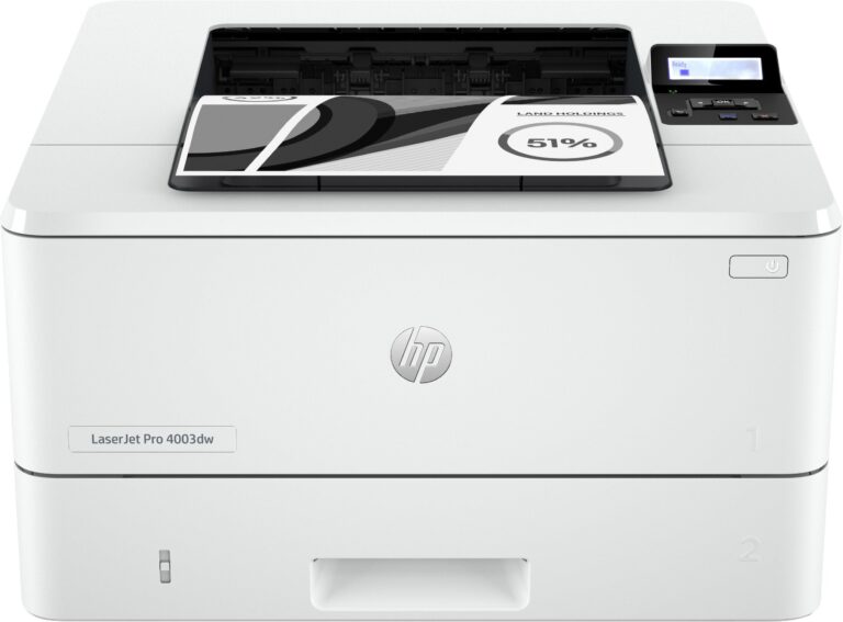 HP LaserJet Pro 4003dw - imprimante laser monochrome professionnelle vue de face