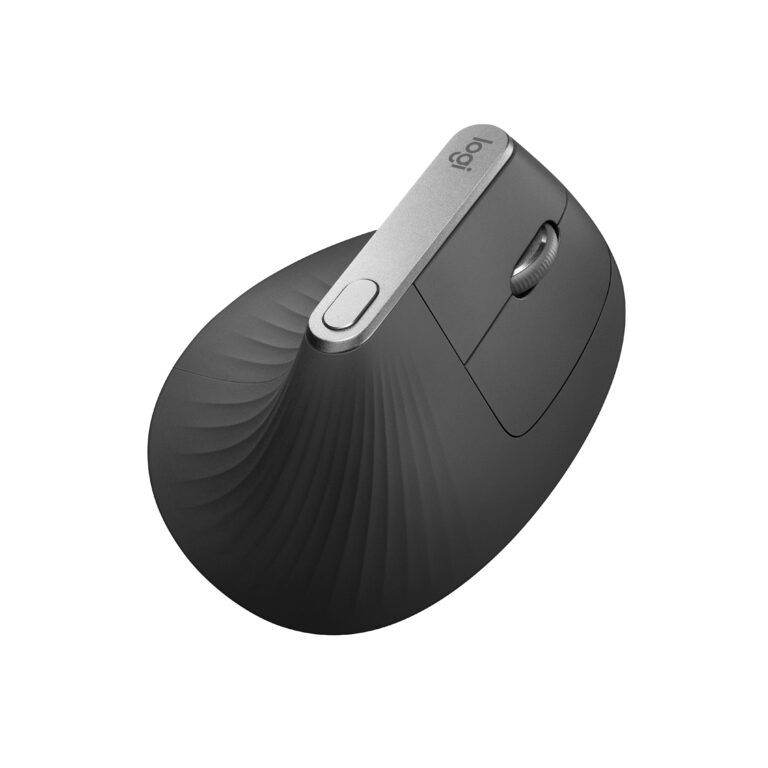 Zoom sur les boutons de la souris Logitech MX Vertical