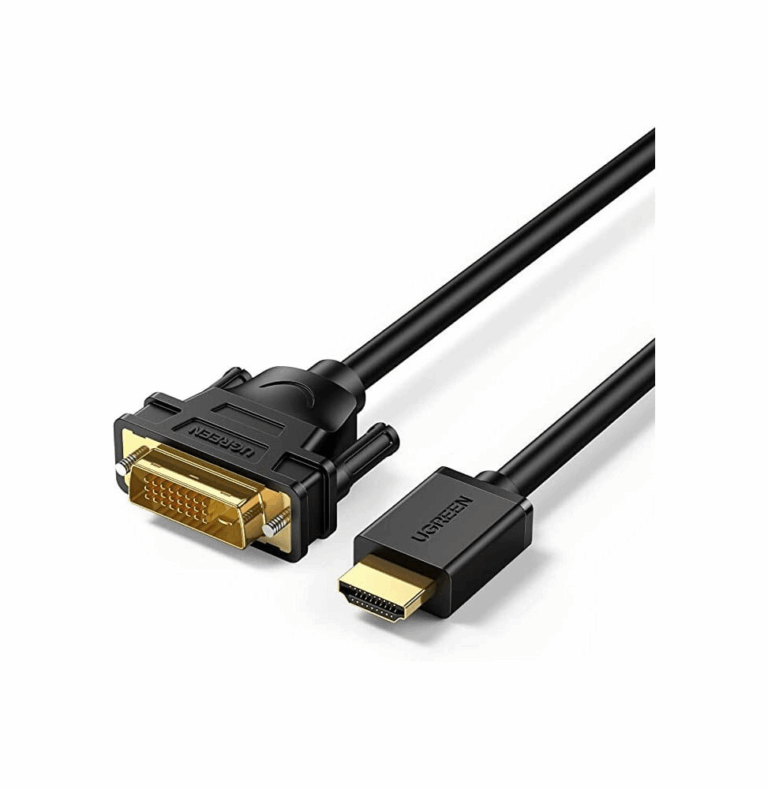 Câble HDMI vers DVI Ugreen 2m – Vue complète