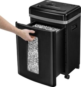 Destructeur Fellowes 450M vue de face