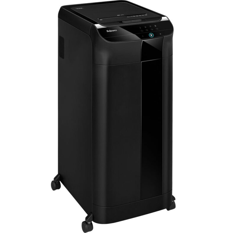 Panneau de contrôle intuitif du Fellowes Automax™ 550C