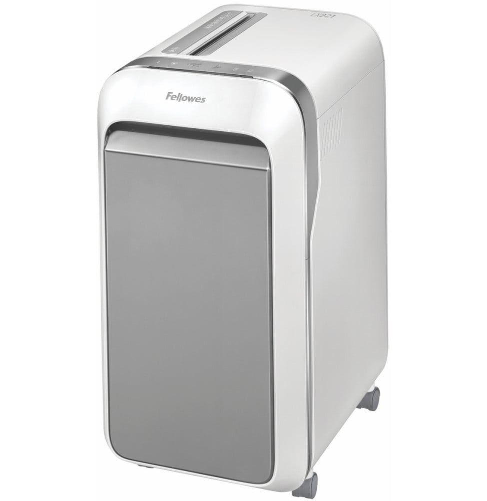 Destructeur Fellowes LX211 (2) Bac extractible Destructeur Fellowes LX211 ouvert