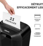 Destructeur Fellowes LX70 usage bureau