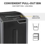 Bac extractible 114 L du destructeur Fellowes 425Ci