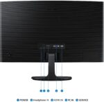 Écran Samsung Essential S3 S36GD en usage avec ordinateur