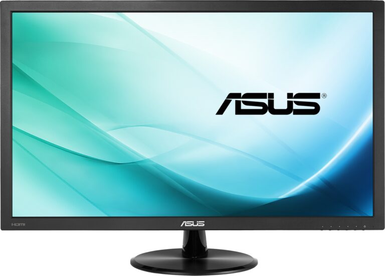 Écran Asus VP228HE côté inclinaison