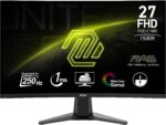 Écran Gaming 27 pouces MSI MAG 27C6X vue de face