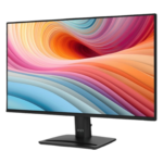 MSI Pro MP251 vue latérale montrant la courbure plate