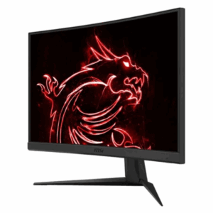 Capture de l'Écran incurvé Gaming MSI G24C6 E2 en pleine action de jeu