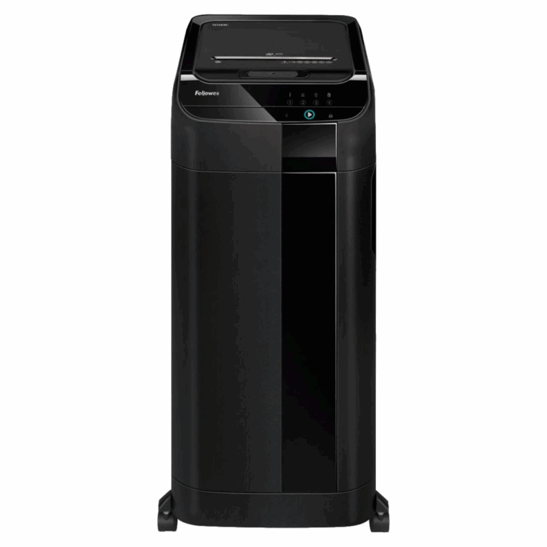 Destructeur Fellowes Automax 550C avec bac 83L