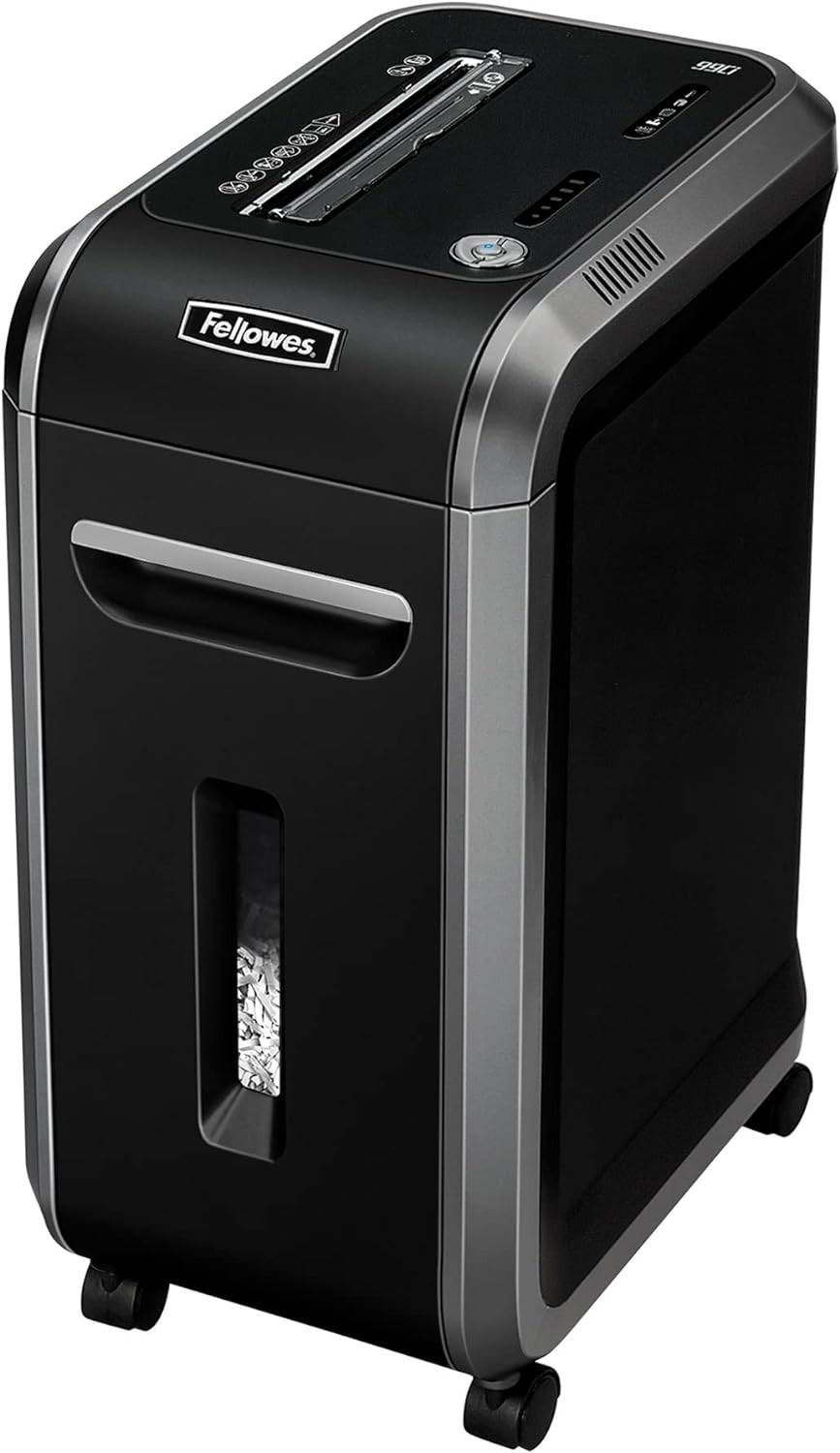 Fellowes Powershred® 99Ci – Destructeur (1) Destructeur Fellowes Powershred 99Ci vue avant