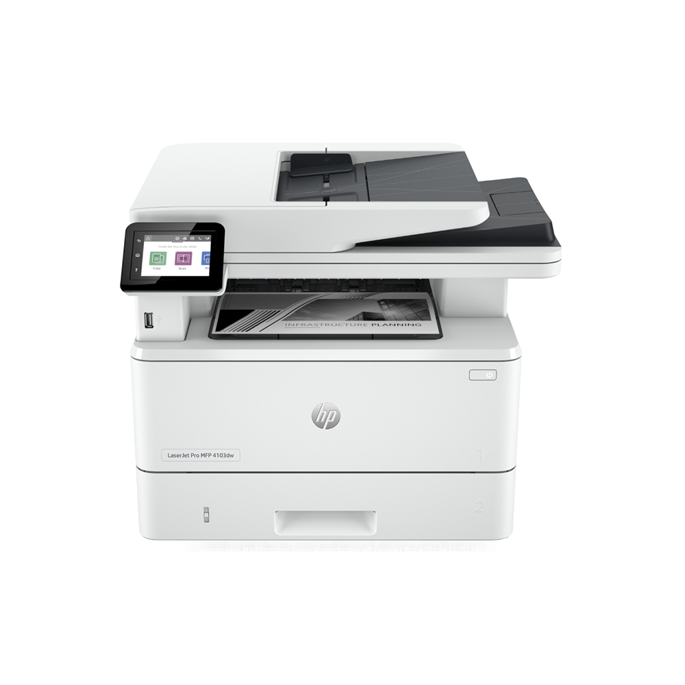 HP LaserJet Pro 4103dw (1) HP LaserJet Pro 4103dw