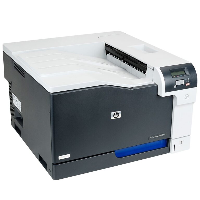 Imprimante A3 Laser Color LaserJet CP5225dn vue de face