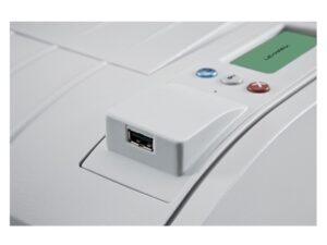 Imprimante Lexmark W850dn vue de face, A3 Laser 