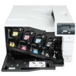 Impression en cours sur imprimante HP CP5225