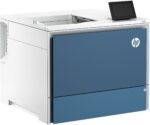Détail du panneau de contrôle tactile de l’imprimante HP 6701dn