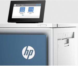Ports USB et réseau de l’imprimante HP LaserJet Enterprise 6701dn