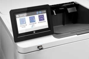 Interface tactile couleur sur l’imprimante HP LaserJet M612dn