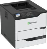 Imprimante Laser Monochrome Lexmark MS823dn vue de face