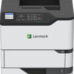 Imprimante Laser Monochrome Lexmark MS823dn en fonctionnement dans un bureau moderne