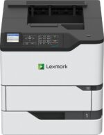 Imprimante Laser Monochrome Lexmark MS823dn en fonctionnement dans un bureau moderne