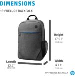 Sac à dos ordinateur HP Prelude 15,6" porté sur le dos
