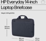 Sacoche HP Everyday 14" posée sur valise