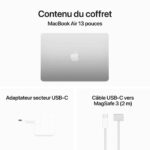 MacBook Air M3 13" – Portabilité et finesse