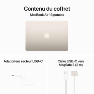Clavier Magic Keyboard rétroéclairé MacBook Air M3