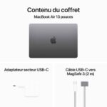 Profil mince Apple MacBook Air M3 13 pouces