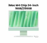 Apple iMac 24 pouces Retina vert – vue frontale