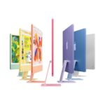 Apple iMac M4 Bleu – connectiques et arrière