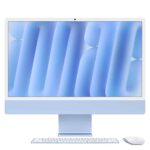 Apple iMac M4 Bleu 24 pouces – vue avant
