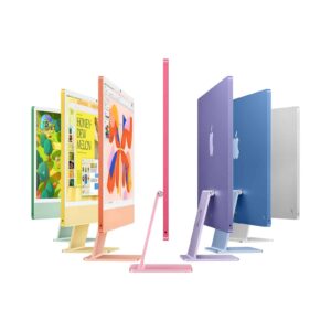 Apple iMac M4 Bleu – connectiques et arrière