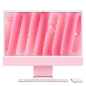 Apple iMac M4 24″ Rose – Vue de face