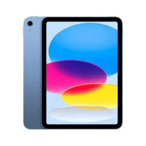 Apple iPad Air 4 bleu vu de face