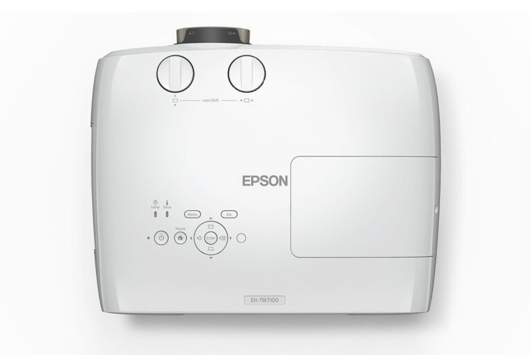 Vidéoprojecteur Epson EH-TW7100 4K PRO-UHD vue de face