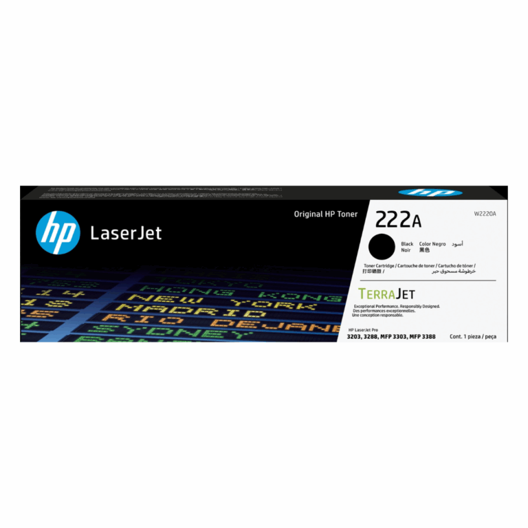 Toner HP 222A Noir W2220A original