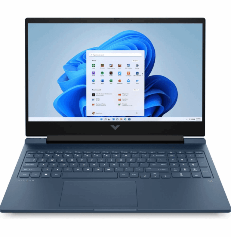 Ordinateur portable gaming HP Victus 16-e1024nk bleu performance