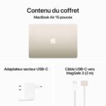 MacBook Air M3 15 pouces fermé