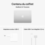 Apple MacBook Air M4 13 pouces Silver fermé